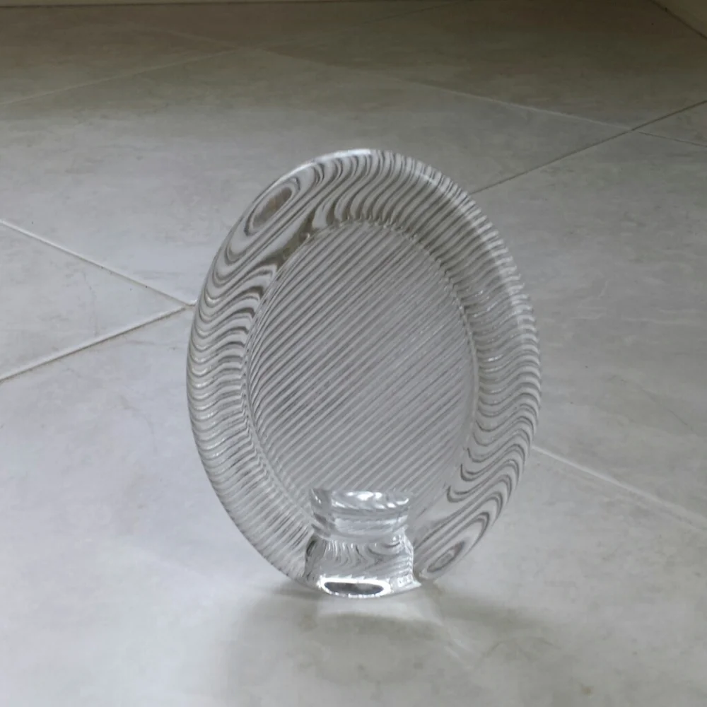 N/A glass oval